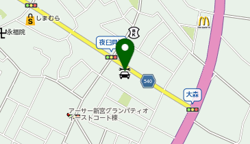 オリックスレンタカー 新宮店の地図画像