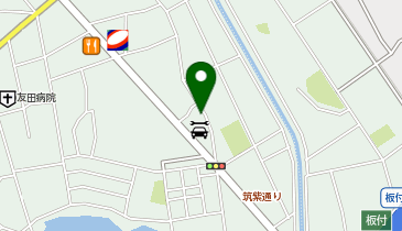 オリックスレンタカー 筑紫通り諸岡店の地図画像