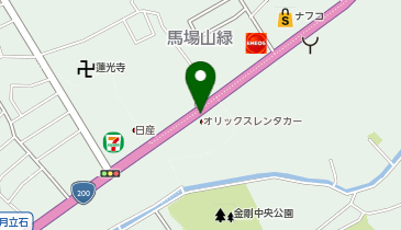 オリックスレンタカー 八幡インター店の地図画像