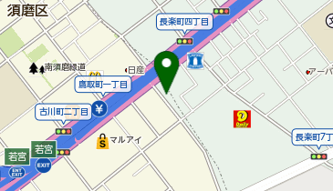 オリックスレンタカー 神戸鷹取店の地図画像