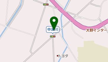 トヨタレンタカー 大野店の地図画像