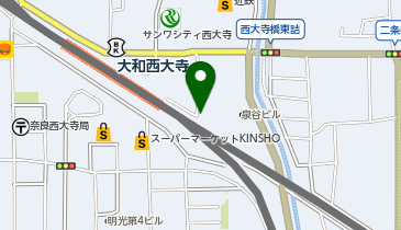 オリックスレンタカー 近鉄西大寺駅前店の地図画像
