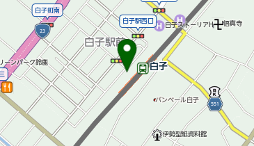 オリックスレンタカー 近鉄白子駅前店の地図画像