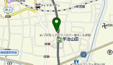 オリックスレンタカー 伊勢・近鉄宇治山田駅店の地図画像