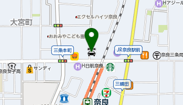 オリックスレンタカー JR奈良駅前店の地図画像