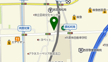 ニッポンレンタカー 阪急西宮営業所の地図画像