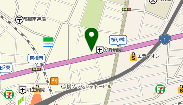 ニッポンレンタカー JR京橋駅国道一号線営業所の地図画像