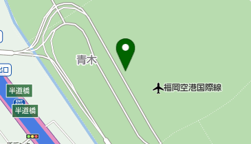 オリックスレンタカー 福岡空港国際線ターミナルカウンター。の地図画像