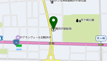 オリックスレンタカー 軽井沢駅前店の地図画像