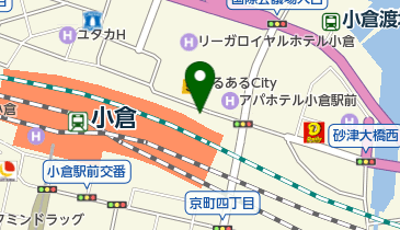 AVISレンタカー 小倉駅前店の地図画像
