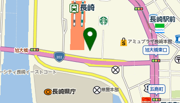 AVISレンタカー 長崎駅前店の地図画像