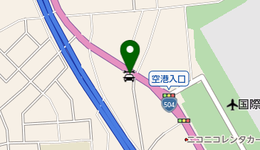 AVISレンタカー 鹿児島空港店の地図画像