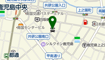 AVISレンタカー 鹿児島中央駅前店の地図画像