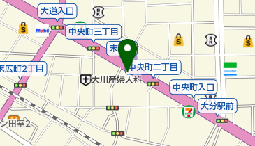 AVISレンタカー 大分店の地図画像