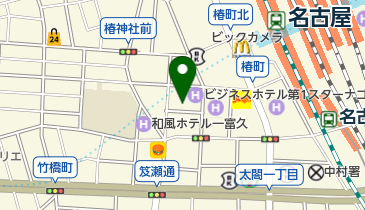 バジェットレンタカー 名古屋駅新幹線口店の地図画像