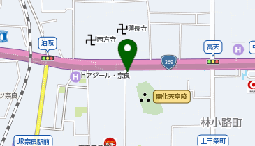 ニッポンレンタカー 近鉄奈良駅西営業所の地図画像