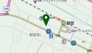 オリックスレンタカー 益田駅前店の地図画像