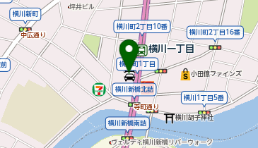 オリックスレンタカー 広島横川駅前店の地図画像