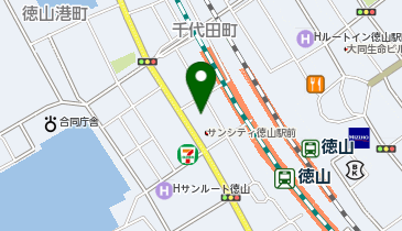 オリックスレンタカー 徳山駅新幹線口店の地図画像