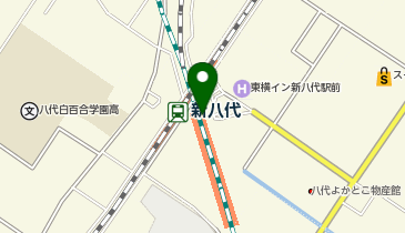 駅レンタカー 新八代駅営業所の地図画像
