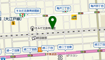 キャンピングカー 両国配車場所の地図画像