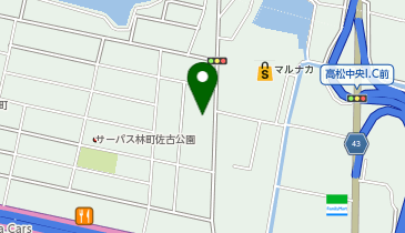 スカイレンタカー 高松店の地図画像