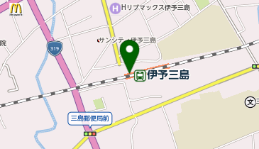トヨタレンタカー JR伊予三島駅店の地図画像