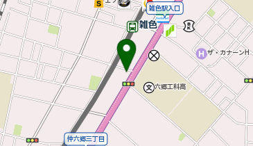 日進レンタカー 雑色営業所の地図画像