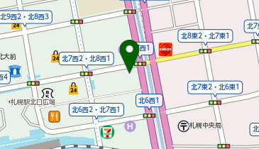ホンダレンタリース旭川 札幌駅北口店の地図画像