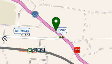 バジェットレンタカー 河口湖駅前店の地図画像