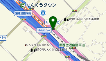 AVISレンタカー 関西空港りんくう駅前店の地図画像
