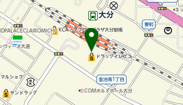 AVISレンタカー 大分駅前店の地図画像