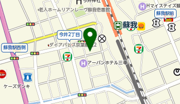 オリックスレンタカー 蘇我駅前店の地図画像