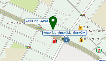 ホンダレンタカー函館 南郷通店の地図画像