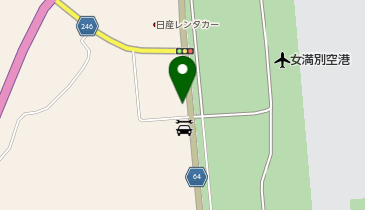 ノーブルレンタカー 女満別空港店の地図画像