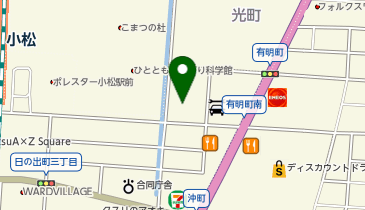 トヨタレンタカー 小松駅店の地図画像