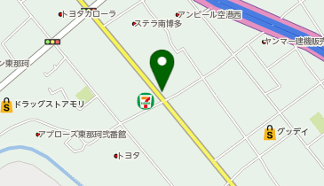 スズキレンタカー 福岡空港国際線店の地図画像