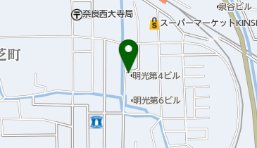 タイムズカーレンタル 奈良西大寺駅前店の地図画像