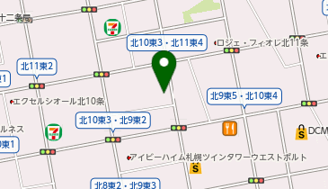 ワールドネットレンタカー 札幌駅営業所の地図画像