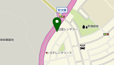 DXレンタカー 本店の地図画像