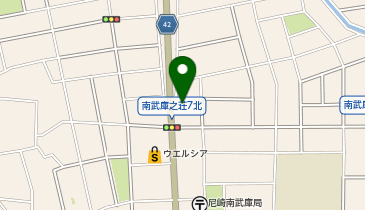 タイムズカーレンタル 南武庫之荘店の地図画像