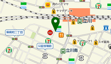 トヨタレンタカー 立川駅南口店の地図画像