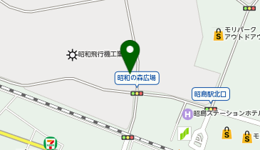 トヨタレンタカー 昭島駅前店の地図画像