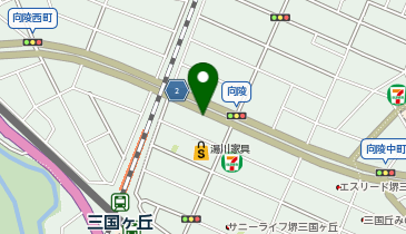 三菱レンタカー 堺三国ヶ丘店の地図画像