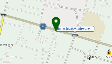 三菱レンタカー 山口大内店の地図画像