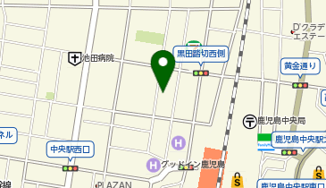 三菱レンタカー 鹿児島中央駅店の地図画像