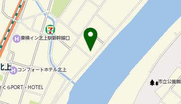 日産レンタカー 北上新幹線駅前店の地図画像