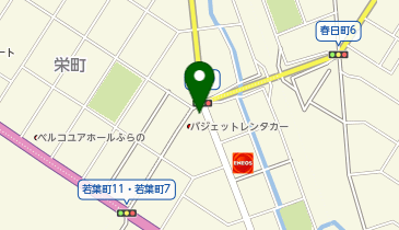 バジェットレンタカー 富良野駅前店の地図画像