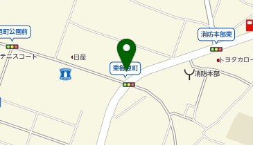 トヨタレンタカー 久留米櫛原の地図画像