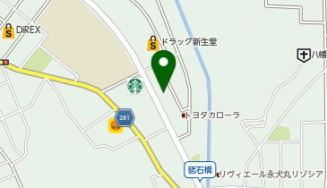 トヨタレンタカー 永犬丸の地図画像